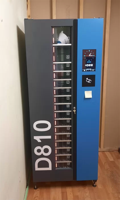 Nowa instalacja automatu D810 w miejscowości Krosno 1