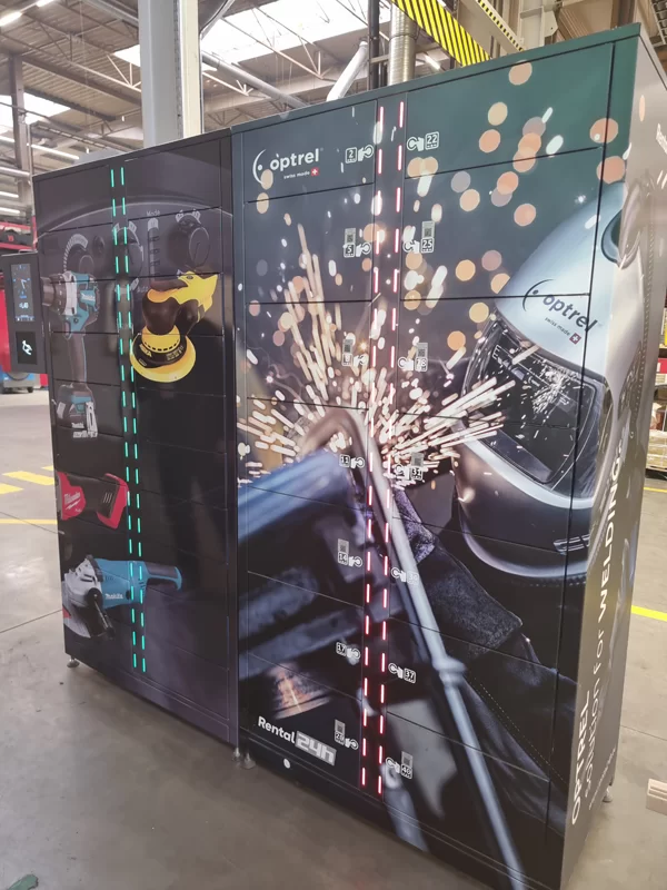 INSTALACJA KOLEJNYCH AUTOMATÓW WYDAJĄCYH 1